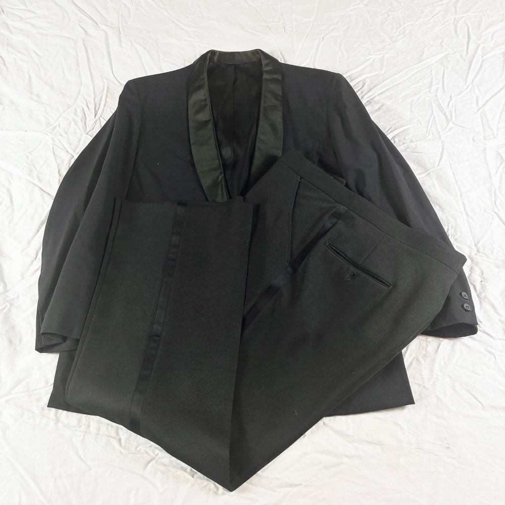 Shawl Collar VTG Tuxedo Palm Beach 60s 42S 37x30